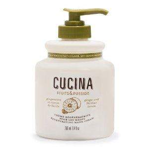Fruits and Passion Regenerating Hand Cream 5 fl oz Ginger and Sicilian Lemon-Fruits and Passion Cucina-Oak Manor Fragrances