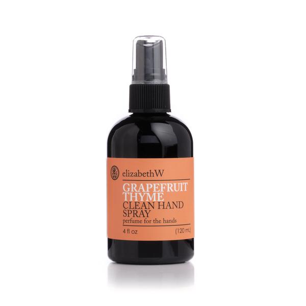 Elizabeth W Clean Hand Spray 4 oz (70% Alcohol) Grapefruit Thyme-Elizabeth W-Oak Manor Fragrances