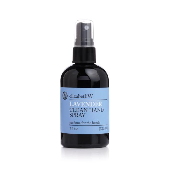Elizabeth W Clean Hand Spray 4 oz (70% Alcohol) Lavender-Elizabeth W-Oak Manor Fragrances