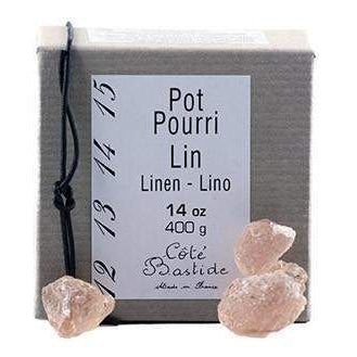 Cote Bastide Lin Potpourri-Cote Bastide-Oak Manor Fragrances