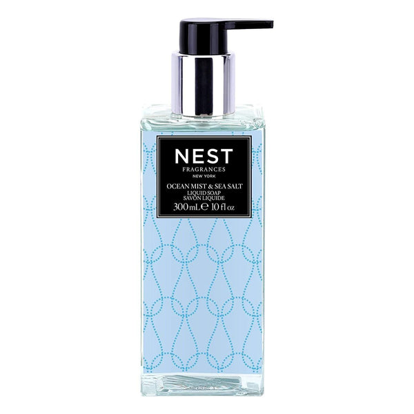 Nest Fragrances Ocean Mist and Sea Salt Hand Liquid Hand Soap-Nest Fragrances-Oak Manor Fragrances