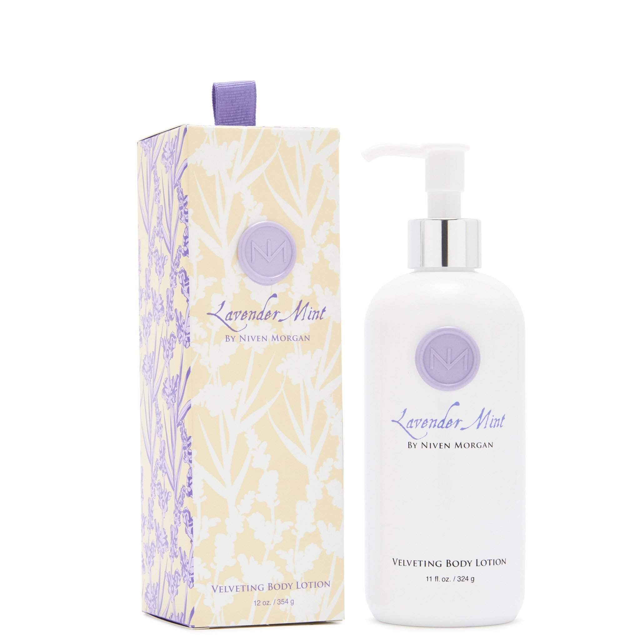 Niven Morgan Lavender Mint Body Lotion 12 oz-Niven Morgan-Oak Manor Fragrances