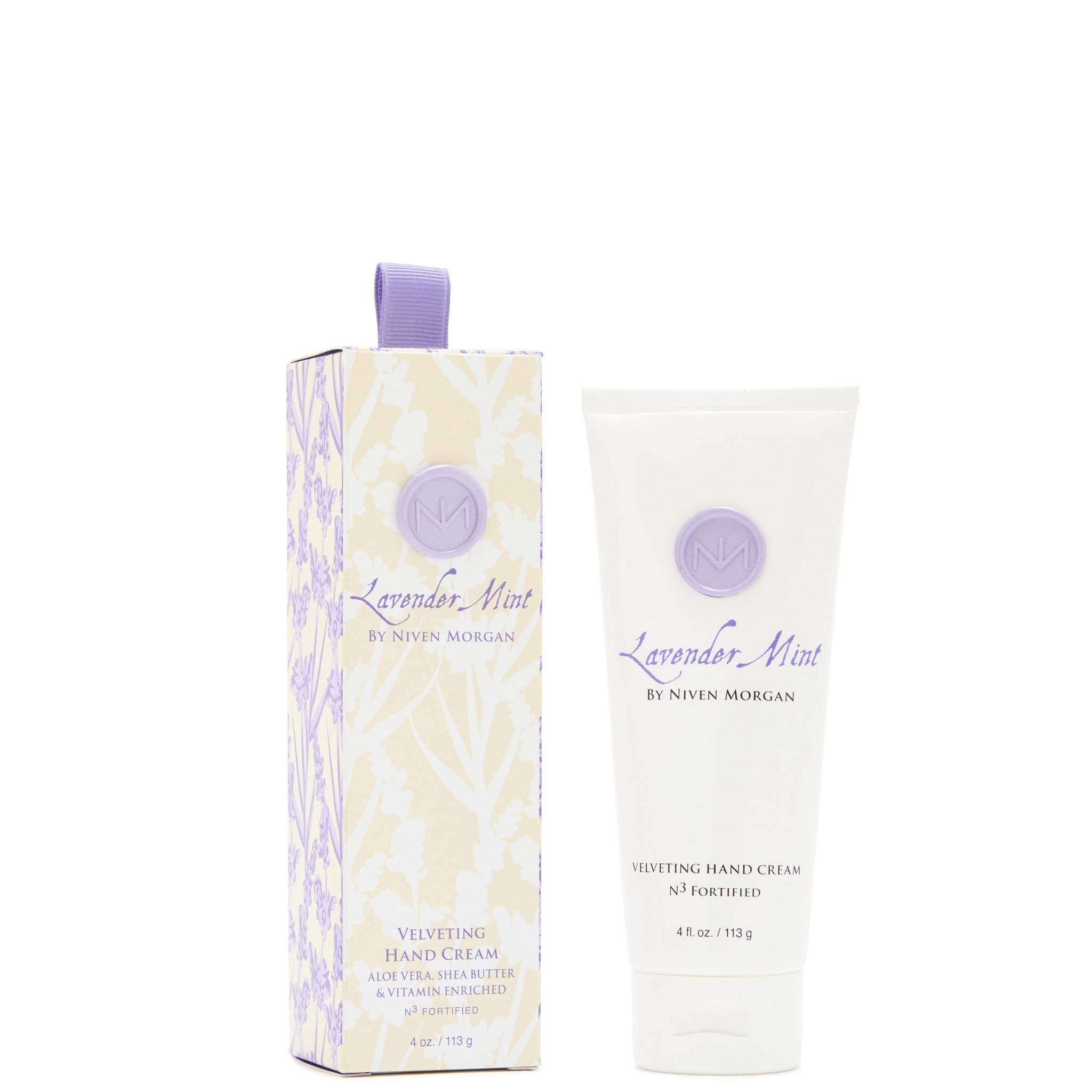 Niven Morgan Lavender Mint Hand Cream 4 oz-Niven Morgan-Oak Manor Fragrances