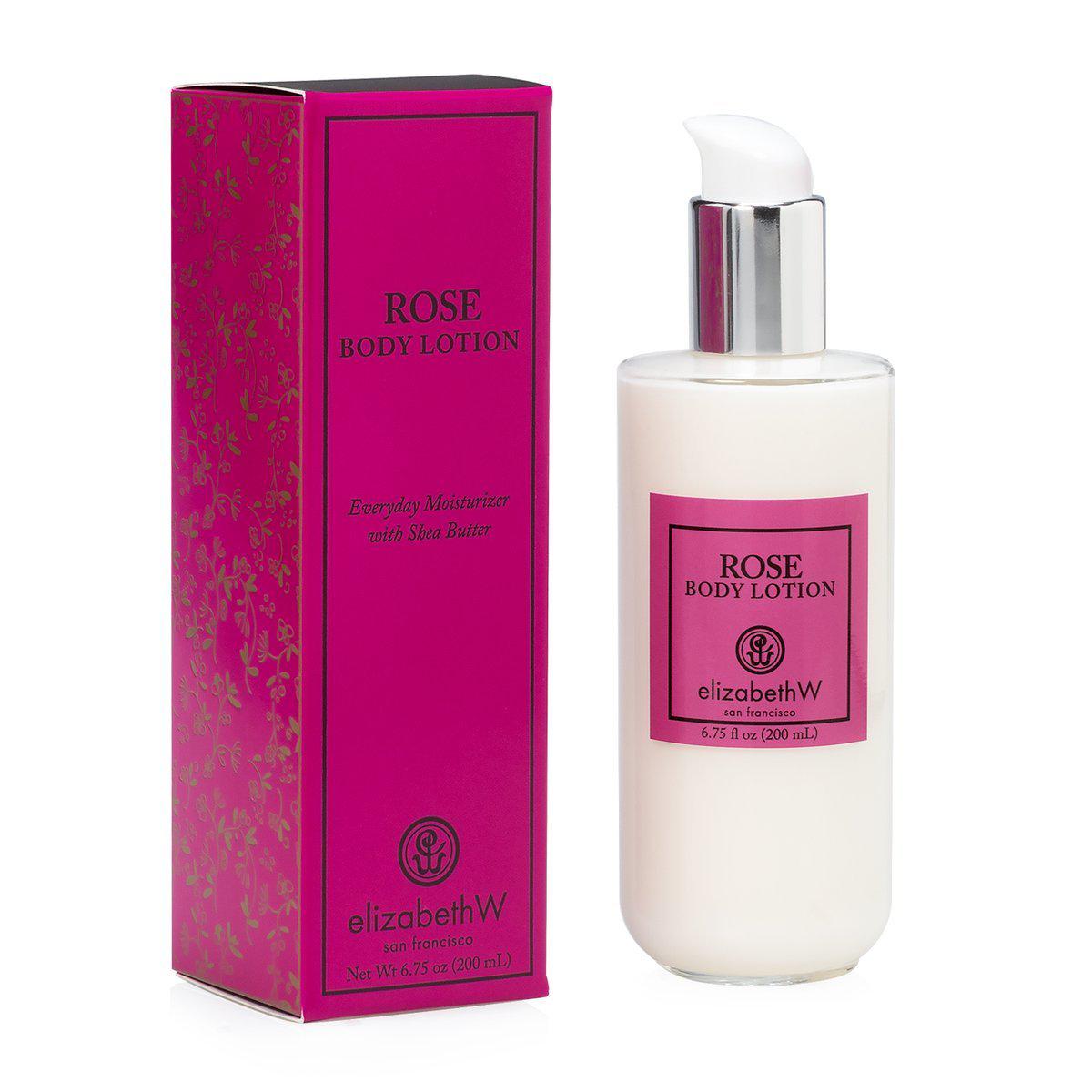 Elizabeth W Body Lotion Rose-Elizabeth W-Oak Manor Fragrances
