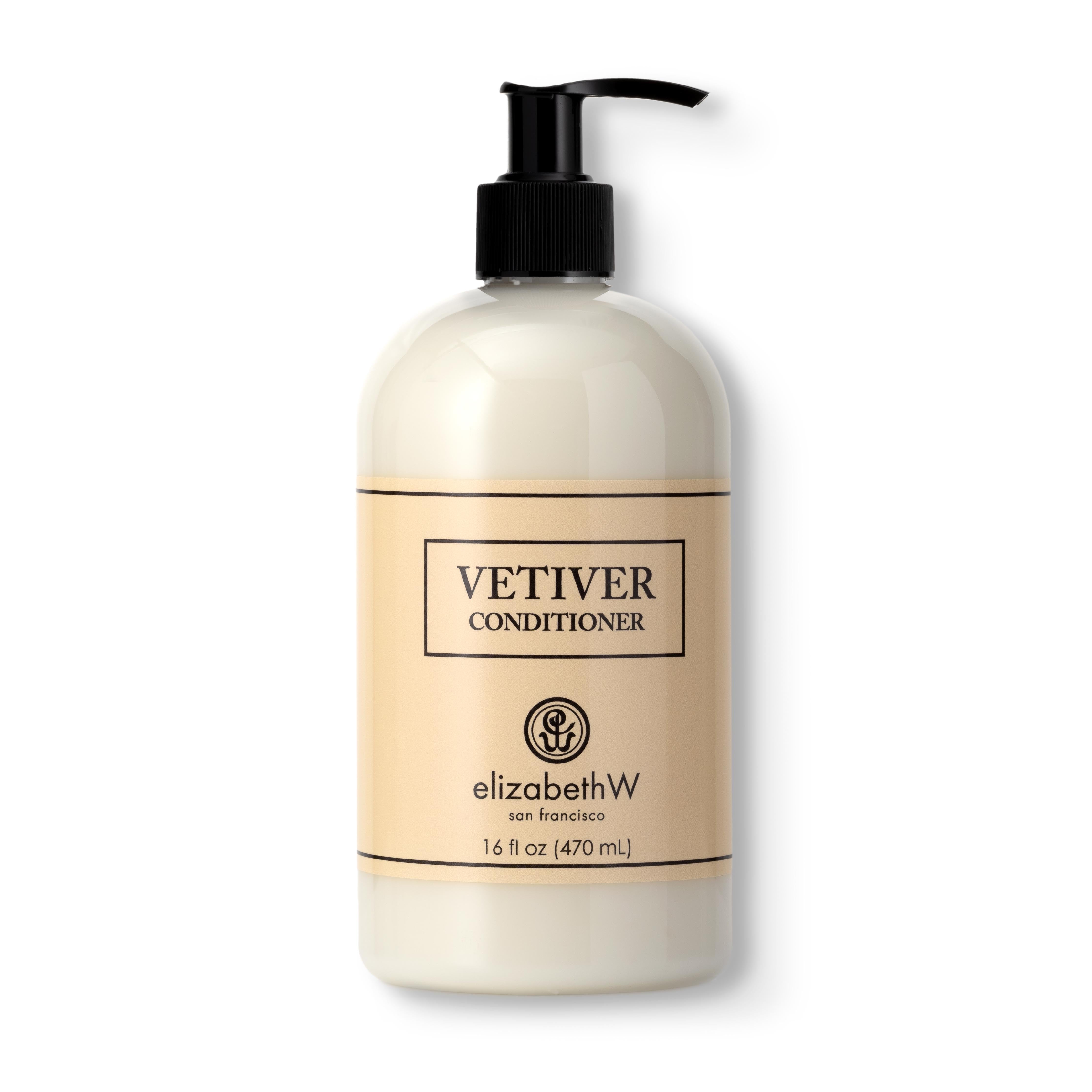 Elizabeth W Vetiver Conditioner 16 oz Pump-Elizabeth W-Oak Manor Fragrances