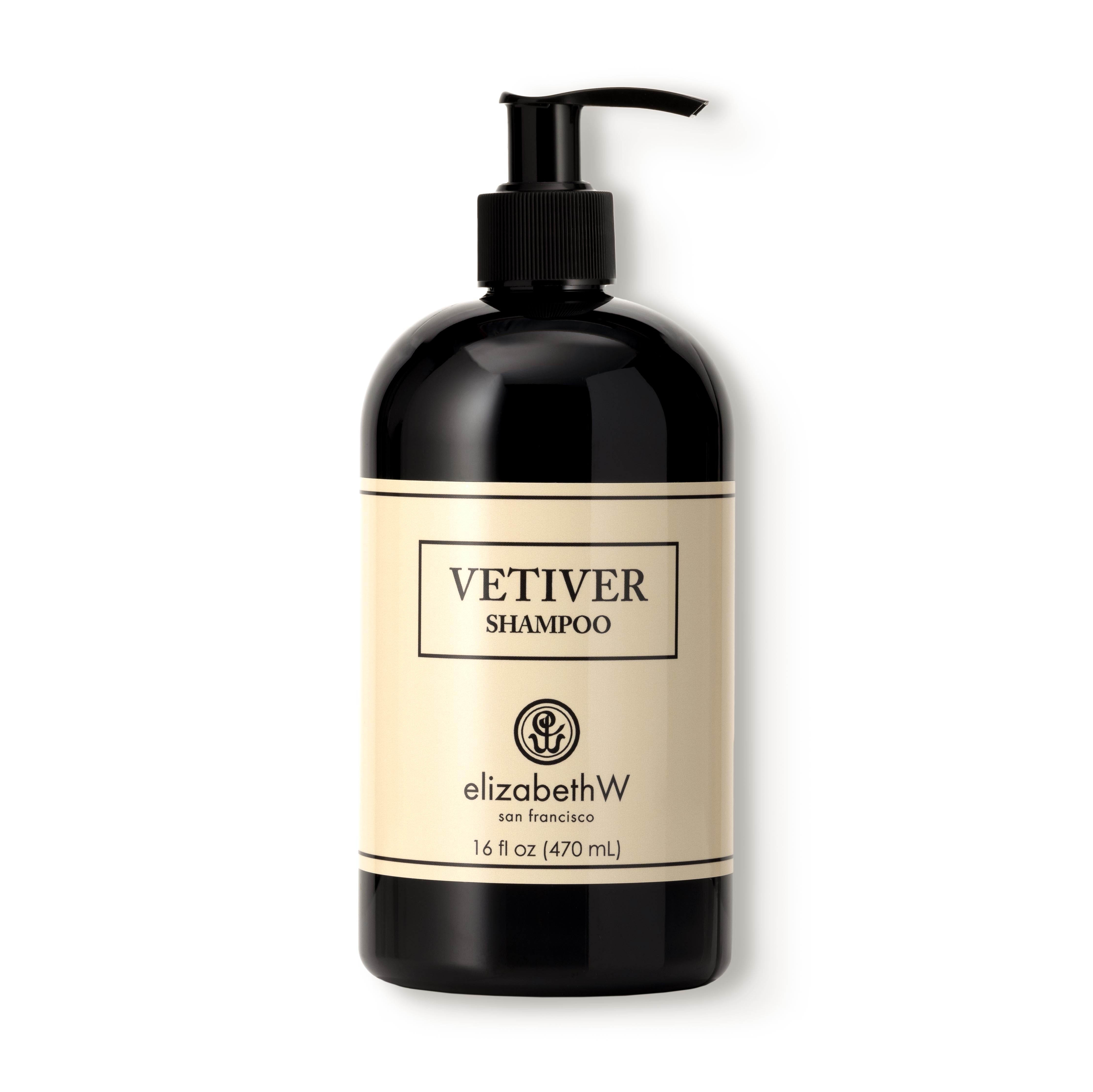 Elizabeth W Vetiver Shampoo 16 oz Pump-Elizabeth W-Oak Manor Fragrances